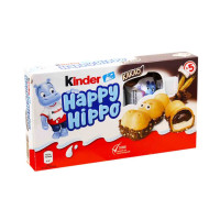 Вафли Kinder Happy Hippo Cacao, с шоколадной начинкой, 103,5 гр