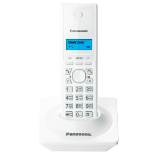 Dect телефон Panasonic KX-TG1711RUW, белый