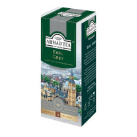 Чай Ahmad Earl Grey, черный с бергамотом, 25 пакетиков