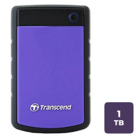 Жесткий диск 1 TB, Transcend ''StoreJet 25H3P'', USB 3.0, HDD, фиолетовый