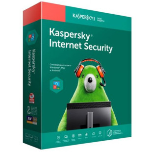 Антивирус Kaspersky Internet Security 2019, 2 пользователя, подписка на 1 год, Box
