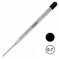 Стержень для ручки Galant, 0,7 мм, длина 98 мм, черный