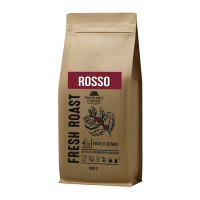 Кофе дәндері Gourmet Rosso, қаралап қуырылған, 1000 гр
