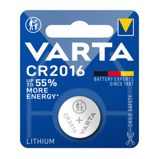 Батарейки Varta Lithium дисковые CR2016, 3V, 1 шт, цена за штуку