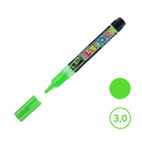 Маркер меловой MunHwa "Black Board Marker", на водной основе, 3 мм, зеленый, цена за штуку