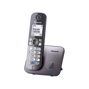Dect телефон Panasonic KX-TG6811RUM, темно-серый металлик