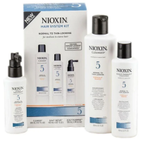 Набор для ухода за волосами Nioxin System 5, шампунь, кондиционер, маска