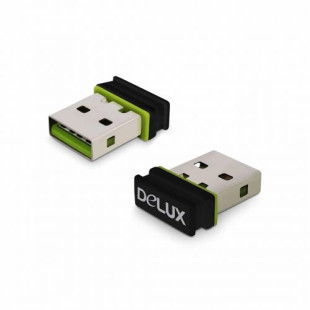 USB приемник Delux G01UF, интерфейс USB, 2.,4 ГГц, черный