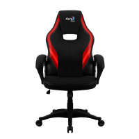 Игровое компьютерное кресло Aerocool AERO 2 Alpha BR, искусственная кожа, черно-красный