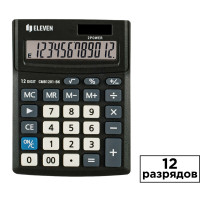 Калькулятор настольный Eleven Business Line, 12 разрядов, 102*137*31 мм, черный