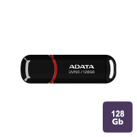 USB-флешка 128 Gb, Adata UV150, USB 3.2, черная