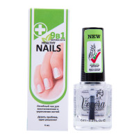Емдік лак Healthy nails HN/6, 9-да 1 қалпына келтіру және нығайтуға арналған, 6 мл