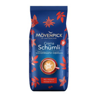 Кофе дәндері Movenpick Schumli, орташа қуырылған, 1000 гр