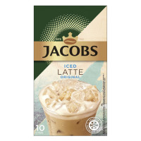 Кофе сусыны Jacobs Iced Latte Original 3в1, 215 гр, 10 қалташа