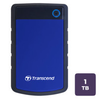 Жесткий диск 1 TB, Transcend ''StoreJet 25Н3'', USB 3.0, HDD, синий