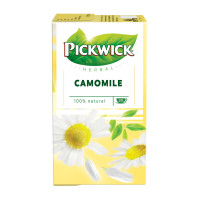 Чай Pickwick Camomile, травяной чай, ромашка, 20 пакетиков