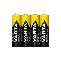 Батарейки Varta SUPERLIFE Mignon пальчиковые AA R6, 1.5V, 4 шт./уп, цена за упаковку, в пленке