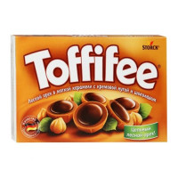 Шоколадные конфеты Toffifee "С лесным орехом", 250 гр