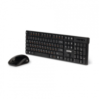 Беспроводной набор Smartbuy ONE240385AG-K,  клавиатура+мышь, USB, черный