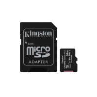Карта памяти 64 Gb, Kingston, micro SDCS2, 10 U1 класс скорости, с адаптером