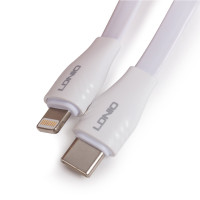 Интерфейсный кабель Ldnio LC131-I, Type-C - Lightning, 1 м, белый