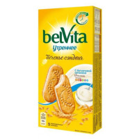 Печенье BelVita "Утреннее", с йогуртовой начинкой, 253 гр