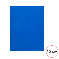 Папка OfficeSpace с зажимом, А4 формат, корешок 15 мм, синяя