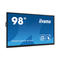 Интерактивная панель iiyama TE9812MIS-B1AG, 98", 4K, сенсорная, черная