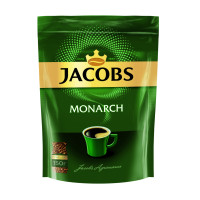 Кофе растворимый Jacobs Monarch, 150 гр, вакуумная упаковка