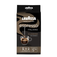 Ұнтақталған кофе Lavazza Caffe Espresso, орташа қуырылған, 250 гр, вакуумды қаптама