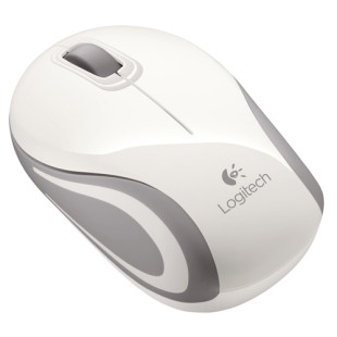 Mouse Logitech M187 Wireless, optical, 1AAA, USB nano-receiver, [910-002740], white