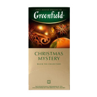 Шай Greenfield Christmas Mystery, қара шай, 25 қалташа