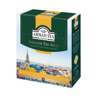 Шай Ahmad English tea №1, қара шай, 100 қалташа
