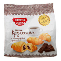 Мини-круассаны Яшкино "С шоколадным кремом", 180 гр