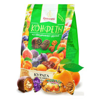 Шоколадные конфеты Кремлина "Курага с грецким орехом", 190 гр
