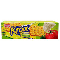 Крекер Krax, көкөністер мен ірімшік дәмімен, 140 гр