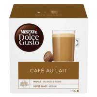 Кофе в капсулах Nescafe Dolce Gusto, Cafe Au Lait, 16 капсул
