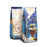 Кофе в зернах Compass "Cream Brazil", 100% арабика, средняя обжарка, 1000 гр
