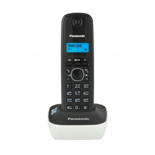 Dect телефон Panasonic KX-TG1611RUW, черный/белый