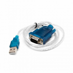 Адаптер Deluxe DLA-RSC USB на RS-232 (COM Порт), 1 Мбит/сек, USB, бирюзовый