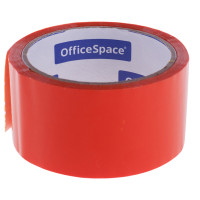 Упаковочная клейкая лента OfficeSpace, ширина ленты 48 мм, длина намотки 40 м, оранжевая