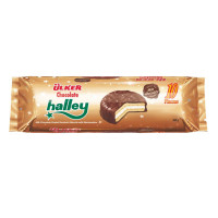 Печенье ULKER Halley с молочным шоколадом, флоу пакет, 10 шт/упак, 280 гр