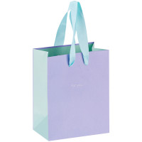 Пакет подарочный Meshu "Duotone. Lavender", размер 18*23*10 см, матовая ламинация