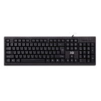 Клавиатура проводная X-Game XK-100UB, USB, ENG/RUS/KAZ, черная