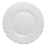 Тарелка Arcoroc Трианон, пирожковая, 15,5*1,5 см, стекло, белая, 6 шт/упак
