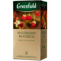 Чай Greenfield Wildberry Rooibos, травяной, 25 пакетиков