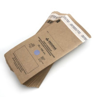 Крафт-пакеты для стерилизации Dezupak, размер 75*150 мм, с индикатором, 100 шт/упак