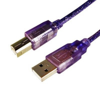 Интерфейсный кабель "HP" Original, Hi-Speed, USB 2.0, A-B, 3 м, фиолетовый
