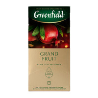 Шай Greenfield Grand Fruit, қара шай, 25 қалташа