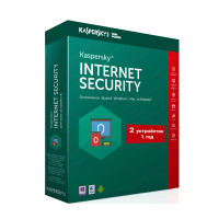 Антивирус Kaspersky Internet Security 2021, 2 пользователя, подписка на 1 год, Box